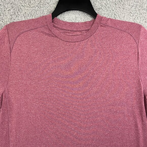 Untuckit T Shirt Mend Medium Light Red Performance Athletic Comfort Tee - Picture 3 of 16